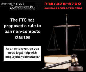 FTC Proposed Rule to Ban Non-Compete Clauses
